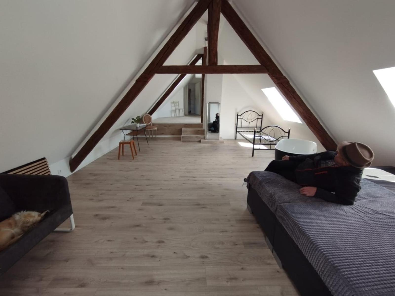 Loft Apartment Am Bahnhof Albstadt Kültér fotó